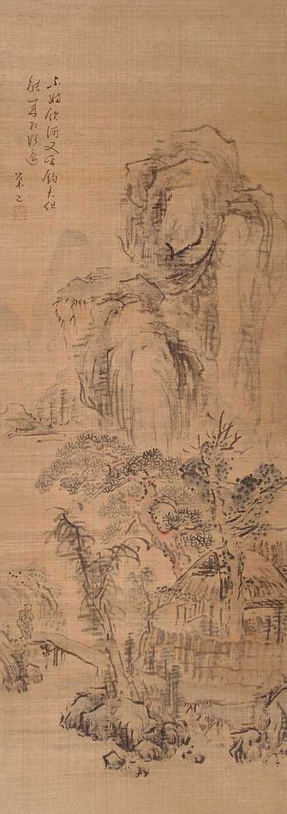 佚名 山水 立轴